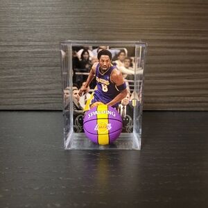 Los Angeles Lakers Kobe Bryant Championship Mini Basketball Sports Box